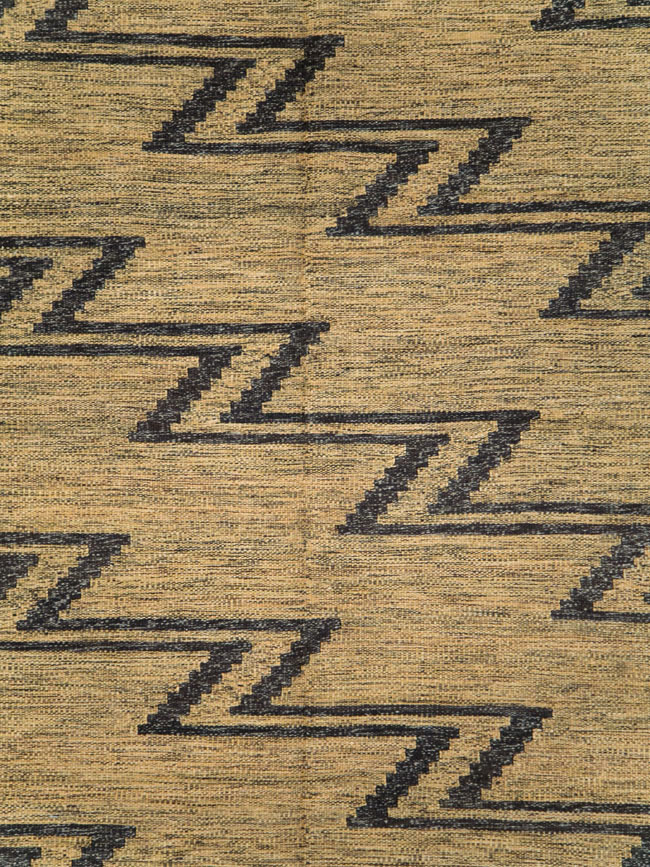 Contemporary Turkish Flatweave Kilim Accent Rug, No.29808 - Gsblank