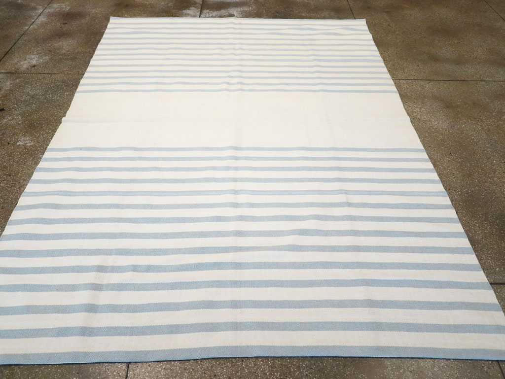 Modern Turkish Flatweave, No.29810 - Gsblank