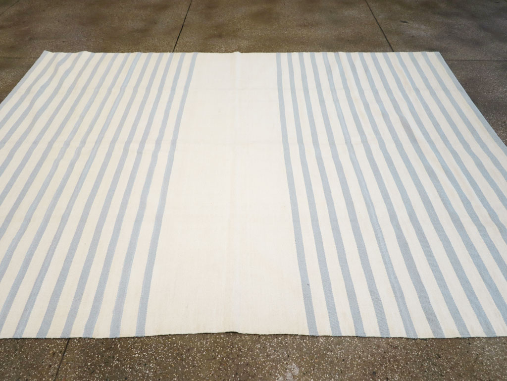Modern Turkish Flatweave, No.29810 - Gsblank