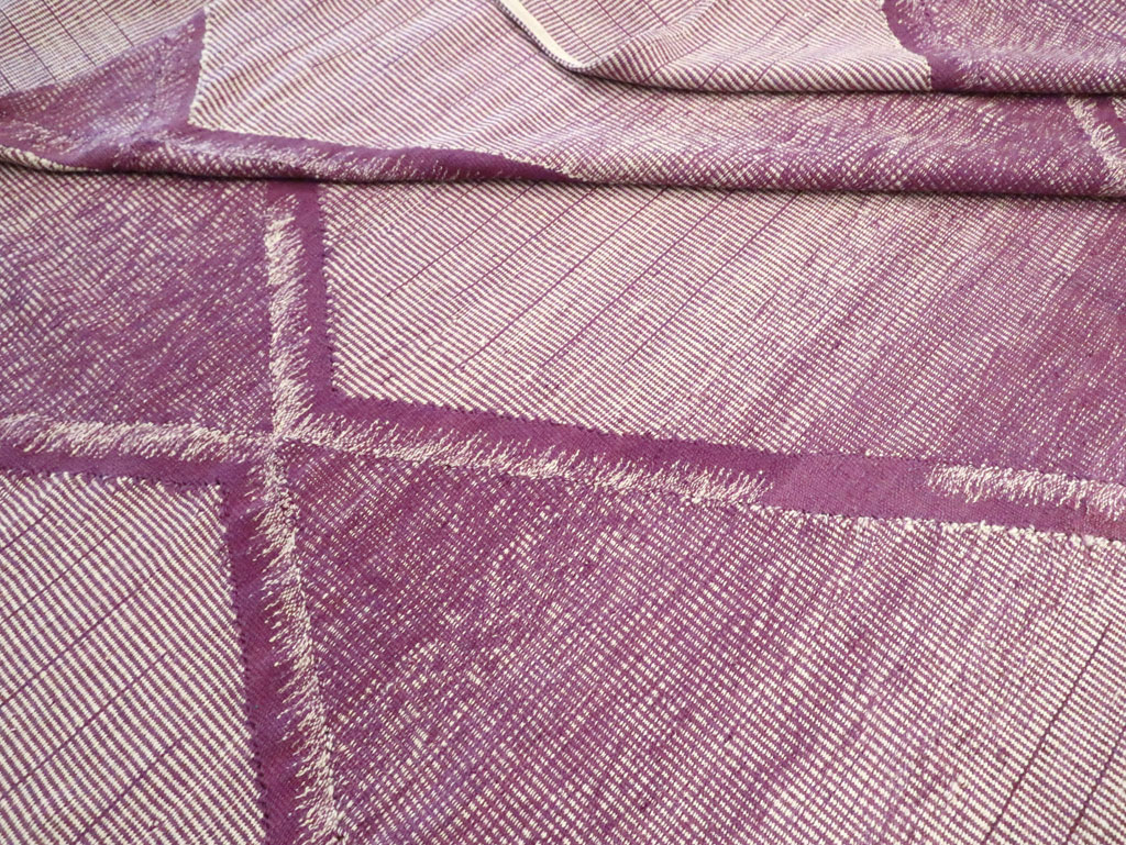 Contemporary Room Size Turkish Flatweave Kilim, No.29816 - Gsblank