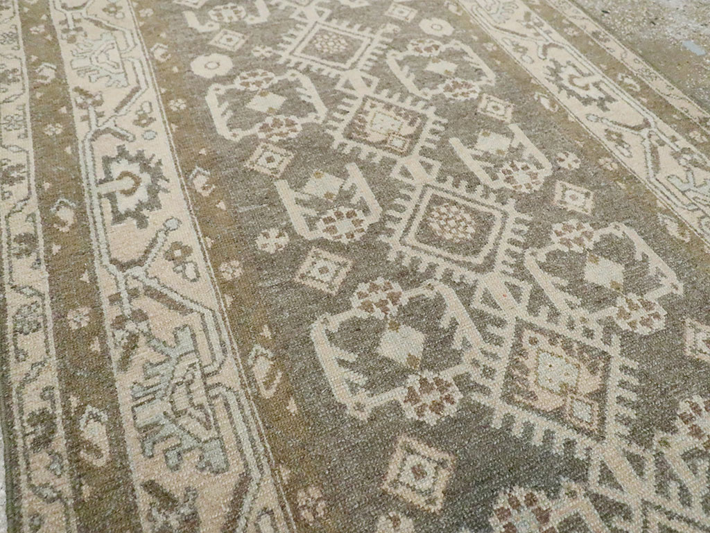Vintage Persian Malayer Long Runner, No.29820 - Gsblank