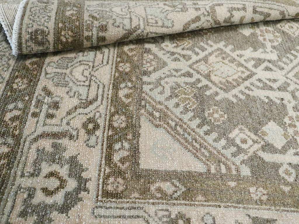 Vintage Persian Malayer Long Runner, No.29820 - Gsblank