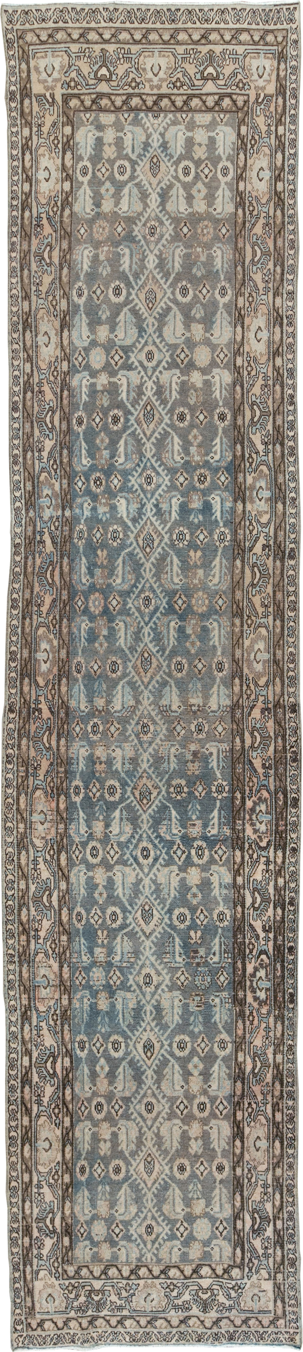 Vintage Persian Malayer Runner, No.29822 - Gsblank