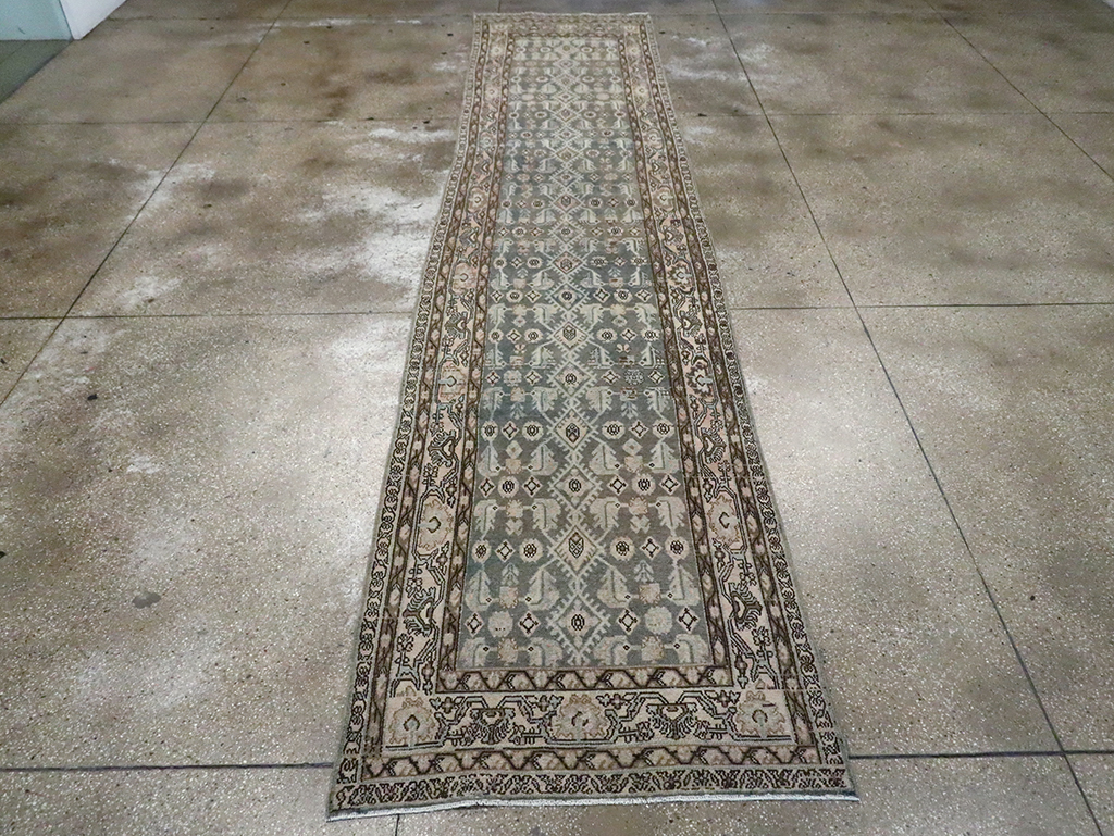 Vintage Persian Malayer Runner, No.29822 - Gsblank