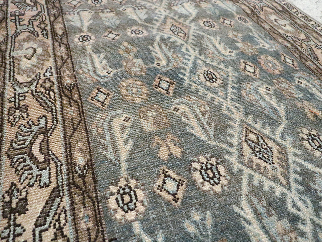 Vintage Persian Malayer Runner, No.29822 - Gsblank