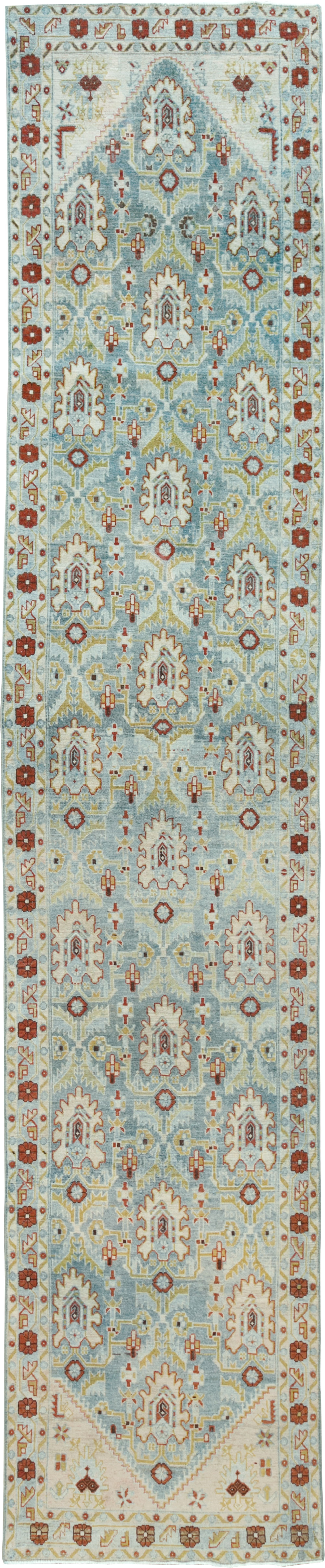 Vintage Persian Malayer Long Runner (Pair: 1 of 2), No.29823 - Gsblank