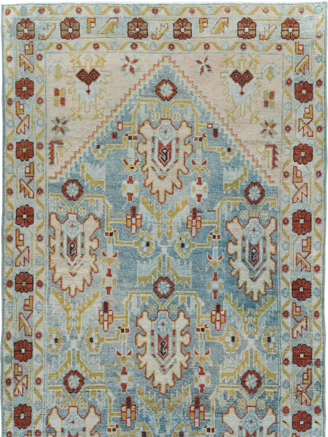 Vintage Persian Malayer Long Runner (Pair: 1 of 2), No.29823 - Gsblank