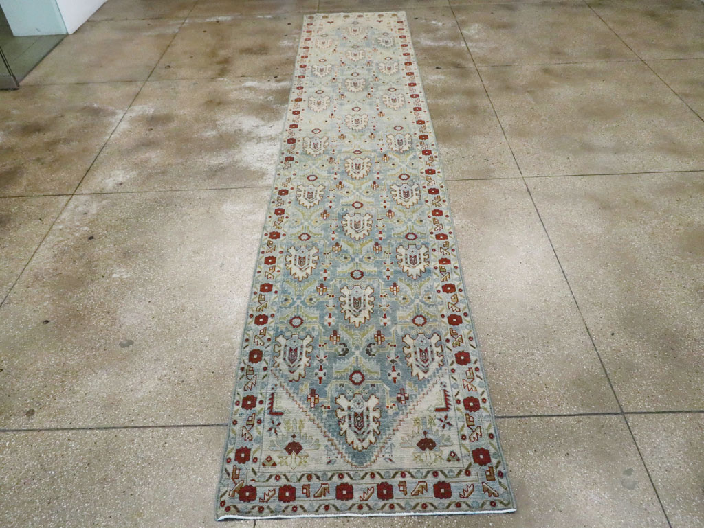 Vintage Persian Malayer Long Runner (Pair: 1 of 2), No.29823 - Gsblank