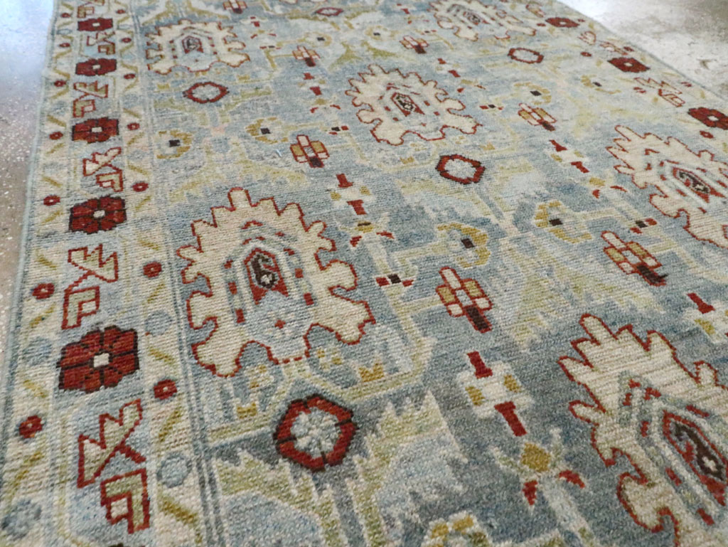 Vintage Persian Malayer Long Runner (Pair: 1 of 2), No.29823 - Gsblank