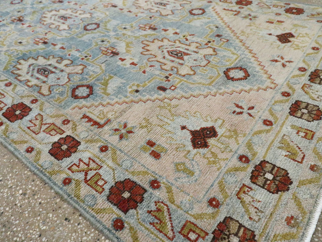 Vintage Persian Malayer Long Runner (Pair: 1 of 2), No.29823 - Gsblank