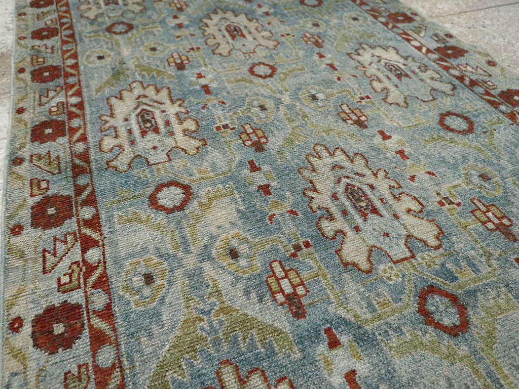 Vintage Persian Malayer Long Runner (Pair: 1 of 2), No.29824 - Gsblank