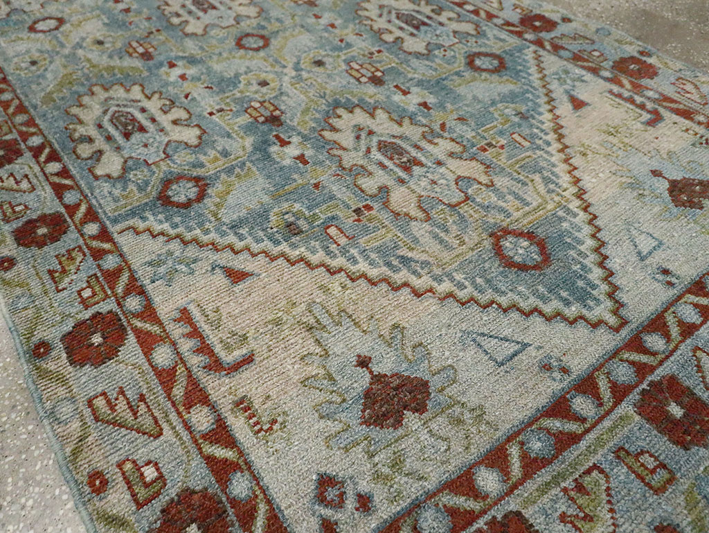 Vintage Persian Malayer Long Runner (Pair: 1 of 2), No.29824 - Gsblank