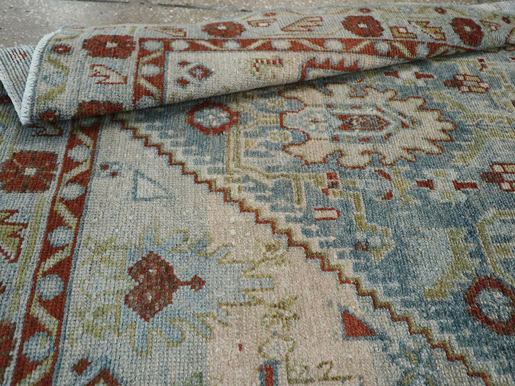 Vintage Persian Malayer Long Runner (Pair: 1 of 2), No.29824 - Gsblank