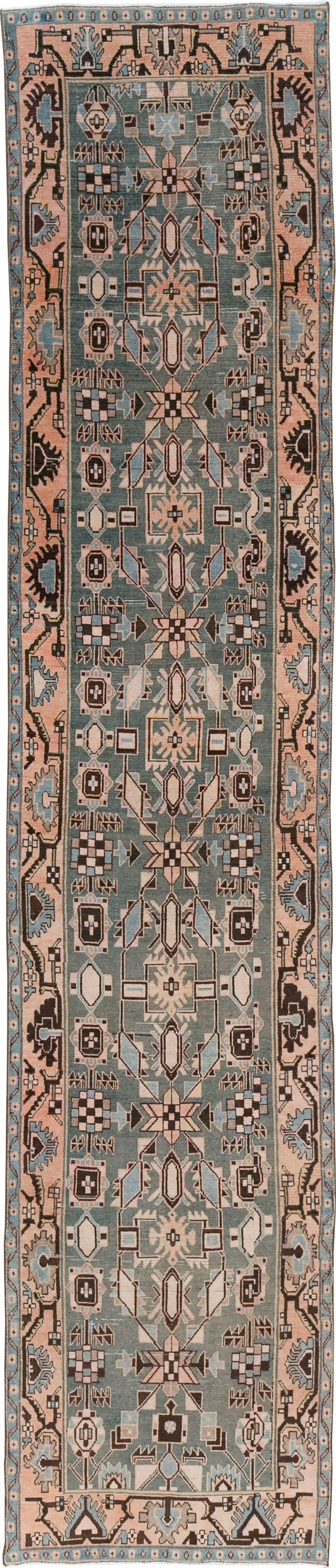 Vintage Persian Malayer Runner, No.29825 - Gsblank
