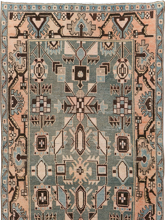 Vintage Persian Malayer Runner, No.29825 - Gsblank