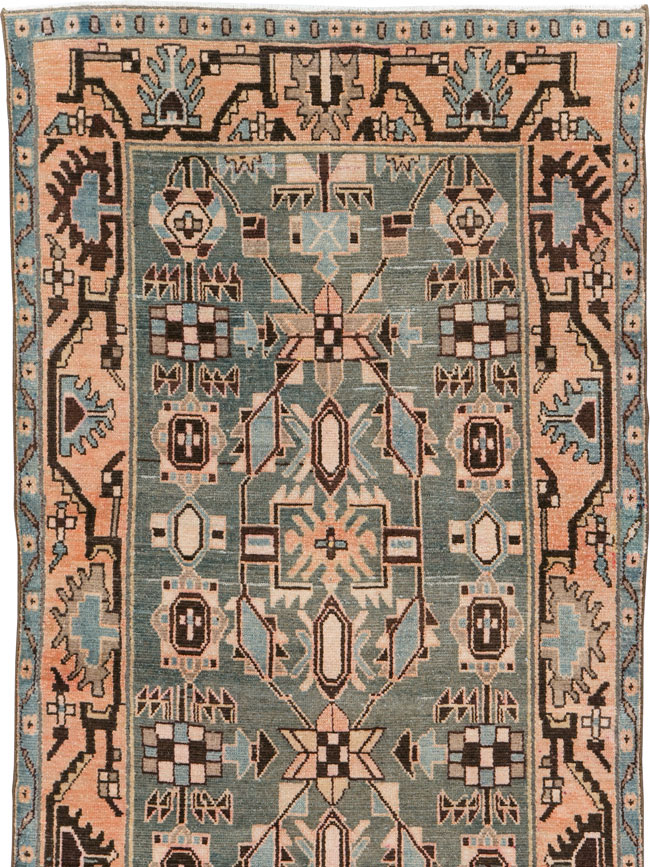 Vintage Persian Malayer Runner, No.29825 - Gsblank