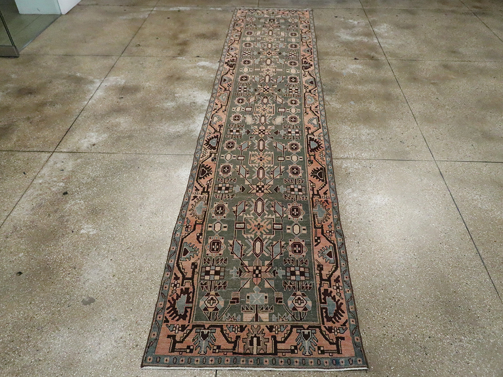 Vintage Persian Malayer Runner, No.29825 - Gsblank