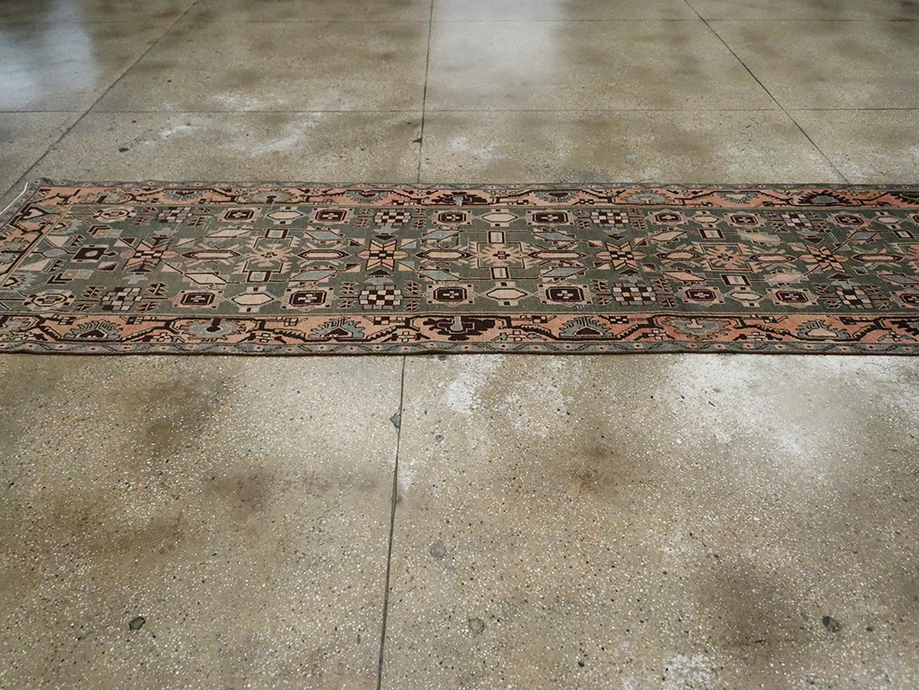 Vintage Persian Malayer Runner, No.29825 - Gsblank