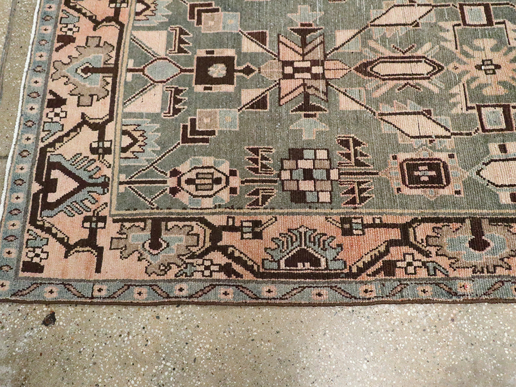 Vintage Persian Malayer Runner, No.29825 - Gsblank