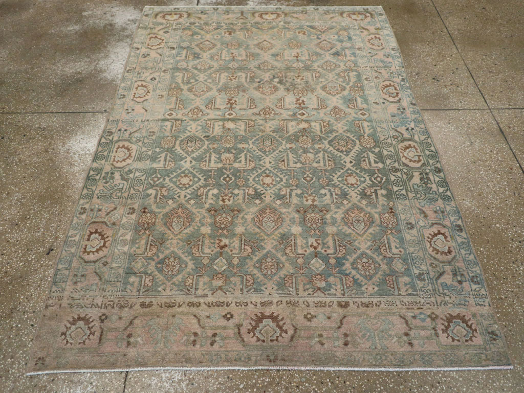 Vintage Persian Malayer Rug, No.29828 - Gsblank
