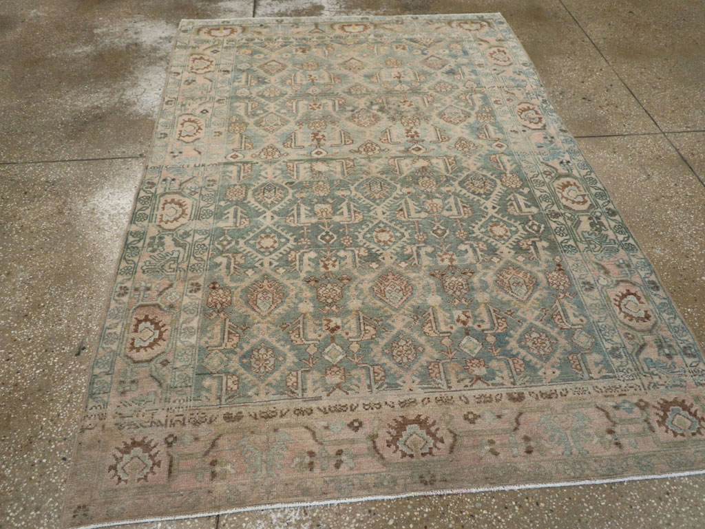 Vintage Persian Malayer Rug, No.29828 - Gsblank