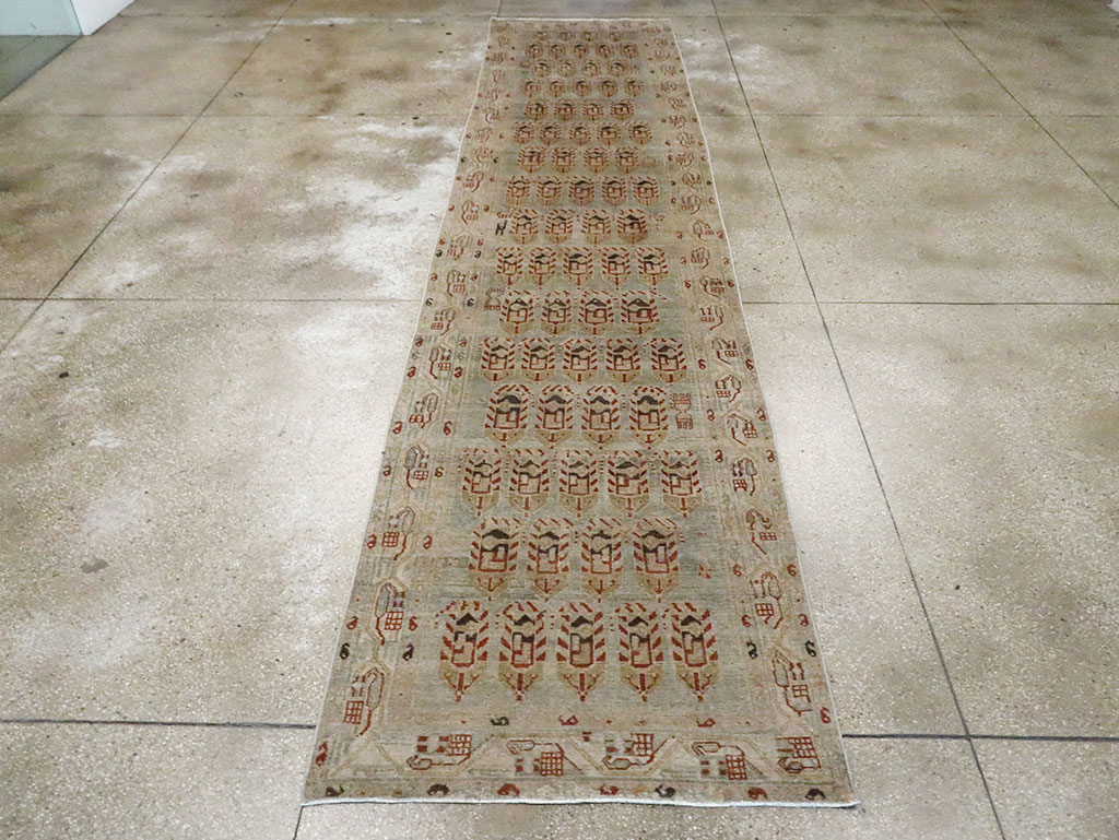 Antique Persian Malayer Runner, No.29829 - Gsblank