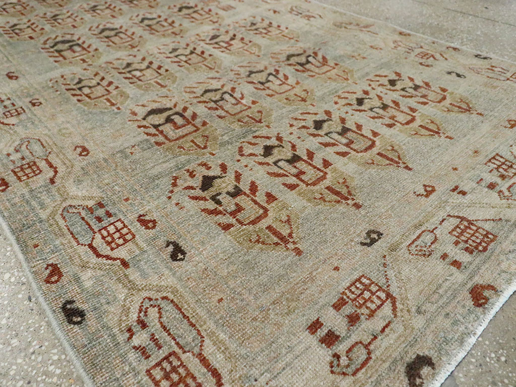 Antique Persian Malayer Runner, No.29829 - Gsblank