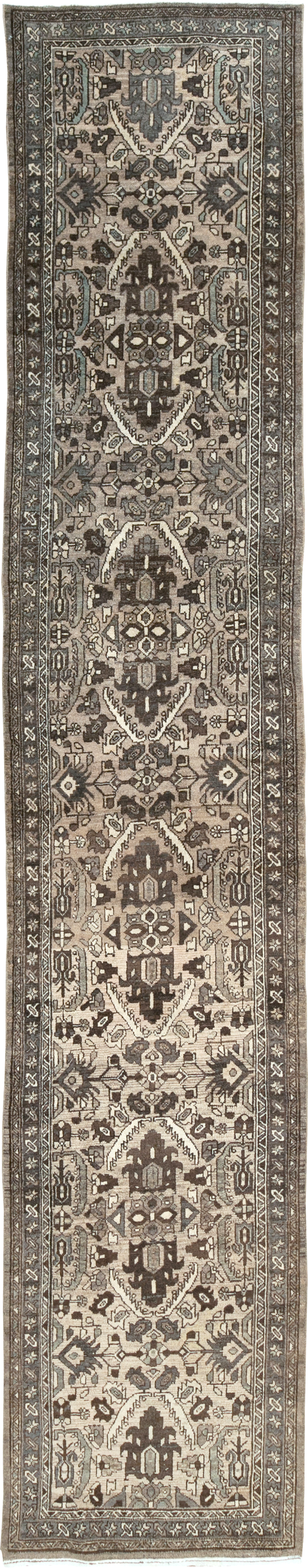 Vintage Persian Malayer Runner, No.29830 - Gsblank