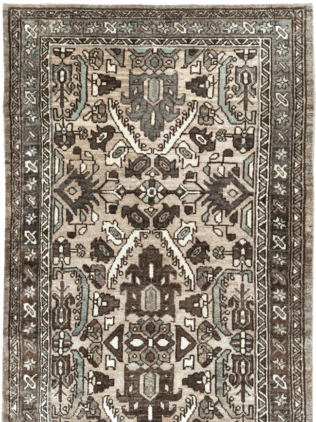 Vintage Persian Malayer Runner, No.29830 - Gsblank