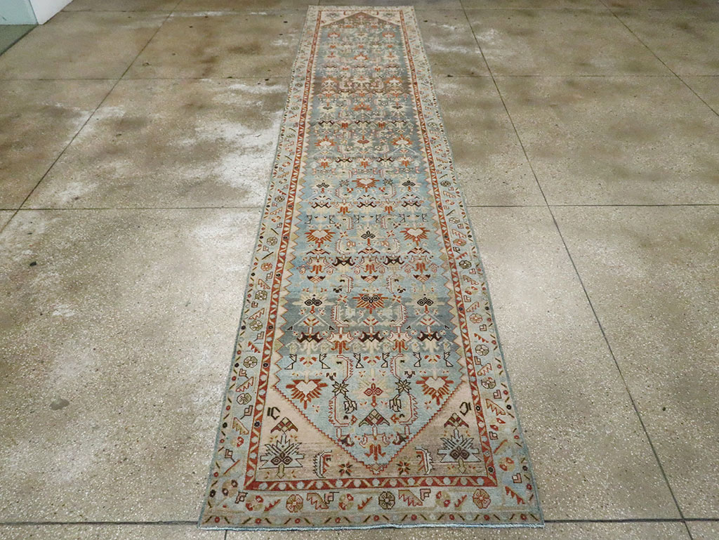 Vintage Persian Malayer Runner, No.29836 - Gsblank