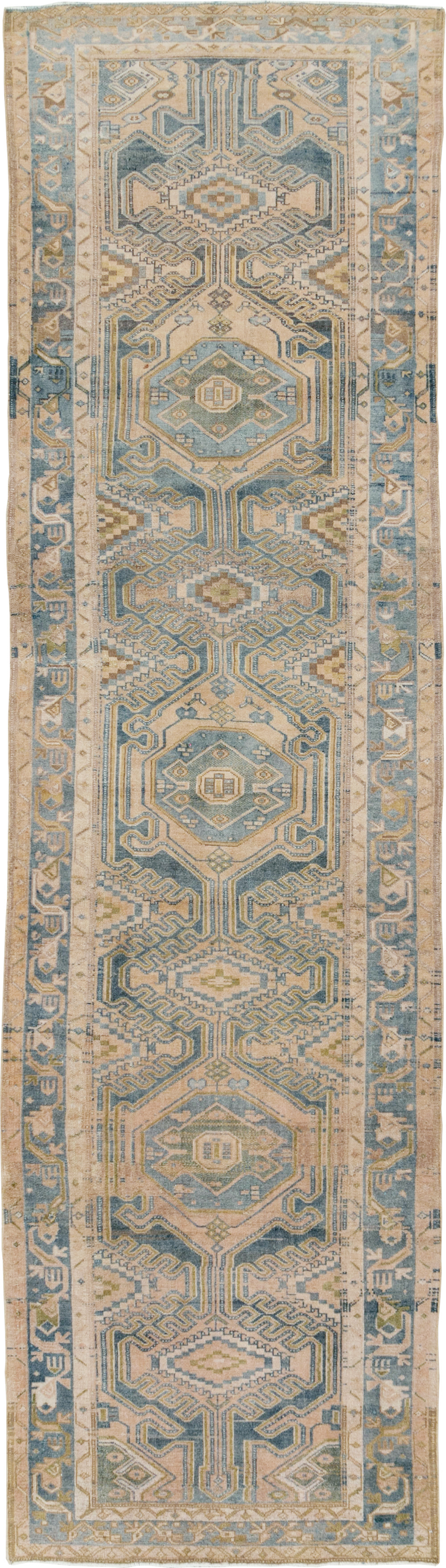 Vintage Persian Malayer Runner, No.29837 - Gsblank