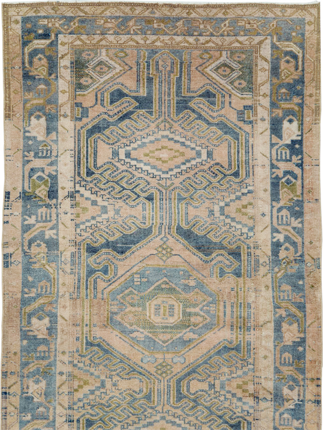 Vintage Persian Malayer Runner, No.29837 - Gsblank