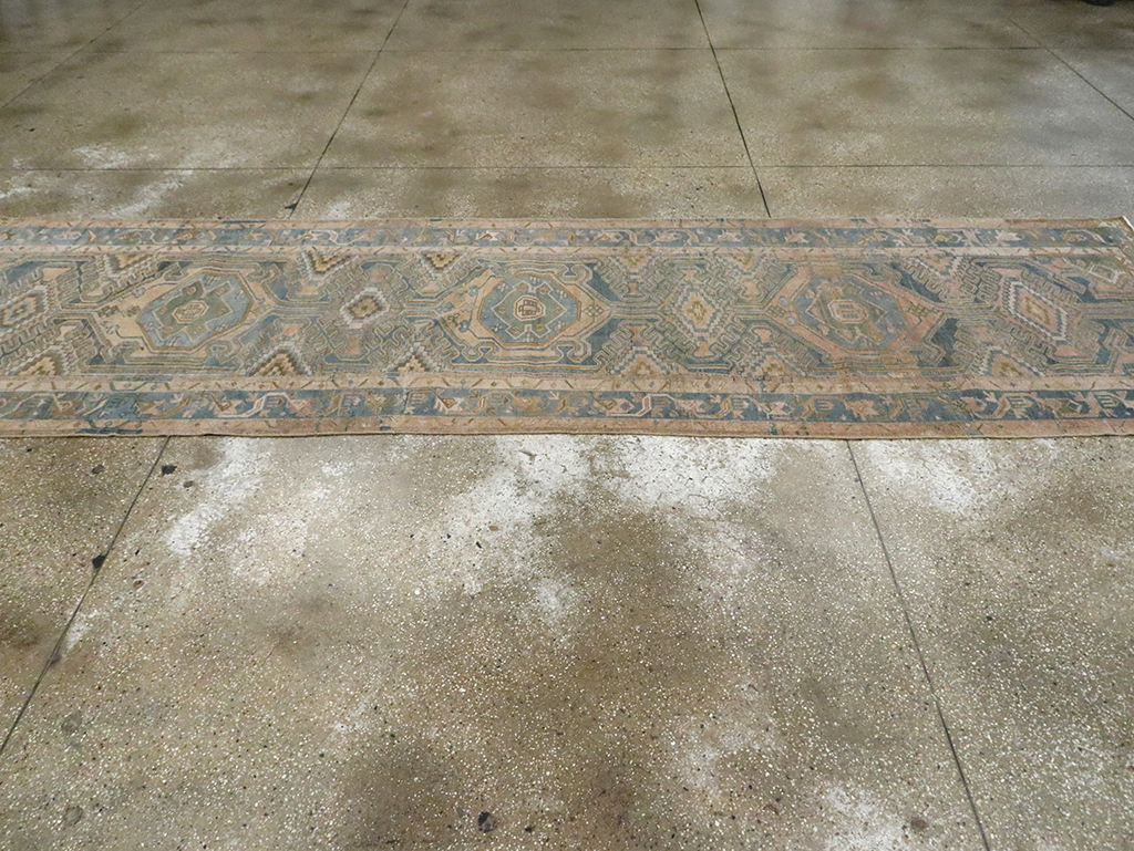 Vintage Persian Malayer Runner, No.29837 - Gsblank