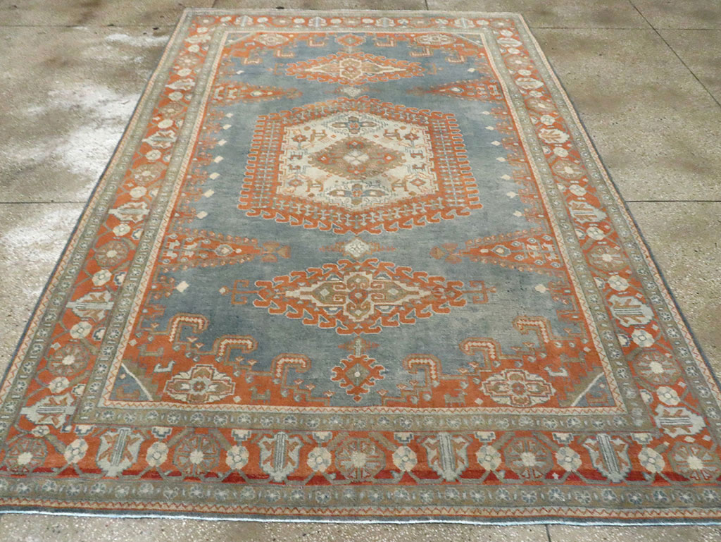 Vintage Persian Veece Carpet, No.29840 - Gsblank