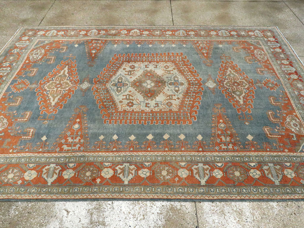 Vintage Persian Veece Carpet, No.29840 - Gsblank