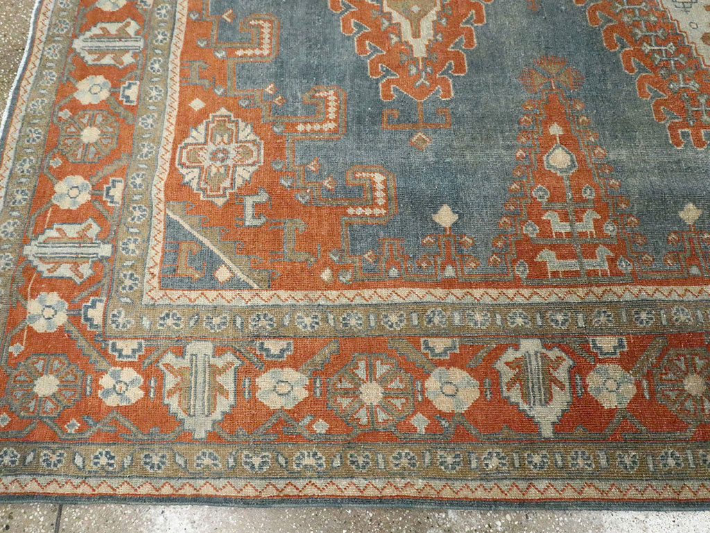 Vintage Persian Veece Carpet, No.29840 - Gsblank