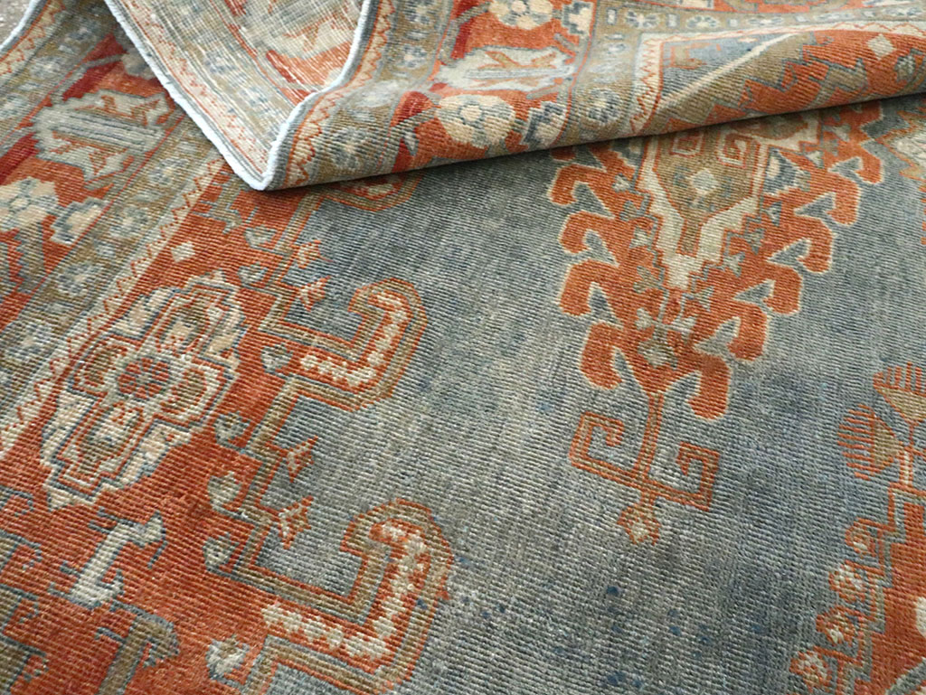 Vintage Persian Veece Carpet, No.29840 - Gsblank