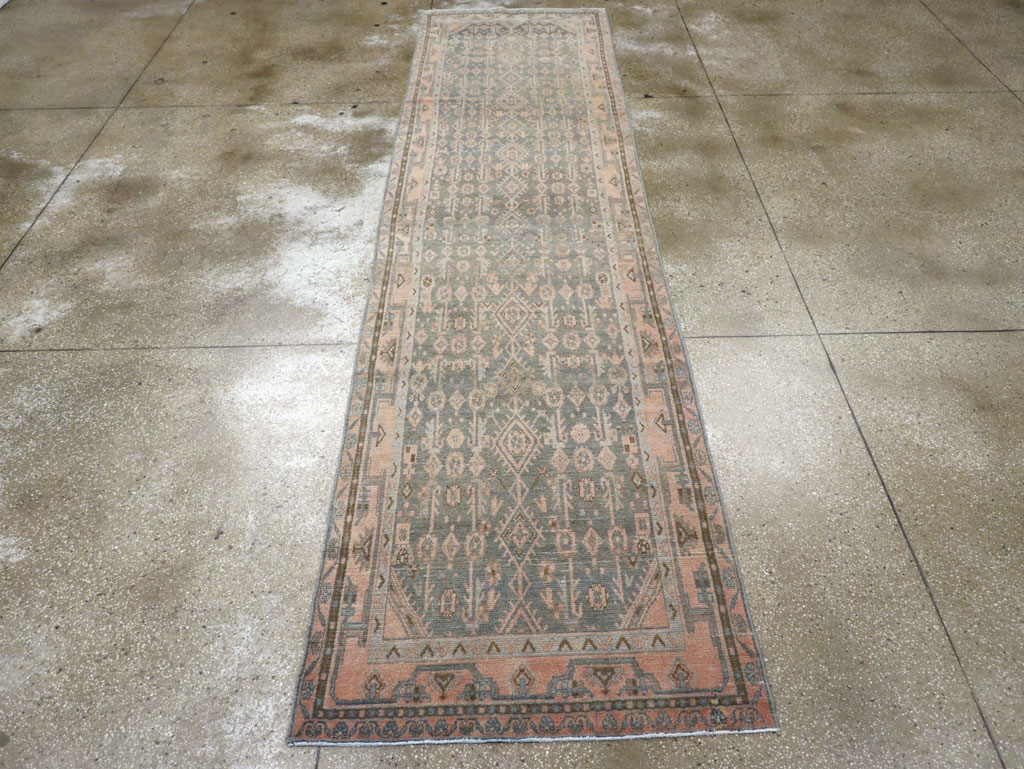 Vintage Persian Malayer Runner, No.29841 - Gsblank