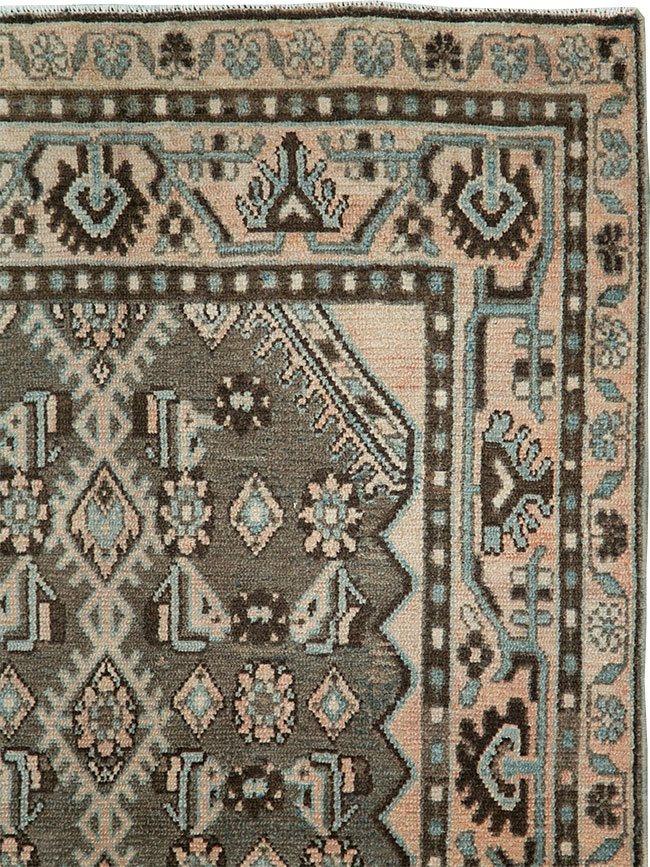 Vintage Persian Malayer Rug, No.29845 - Gsblank