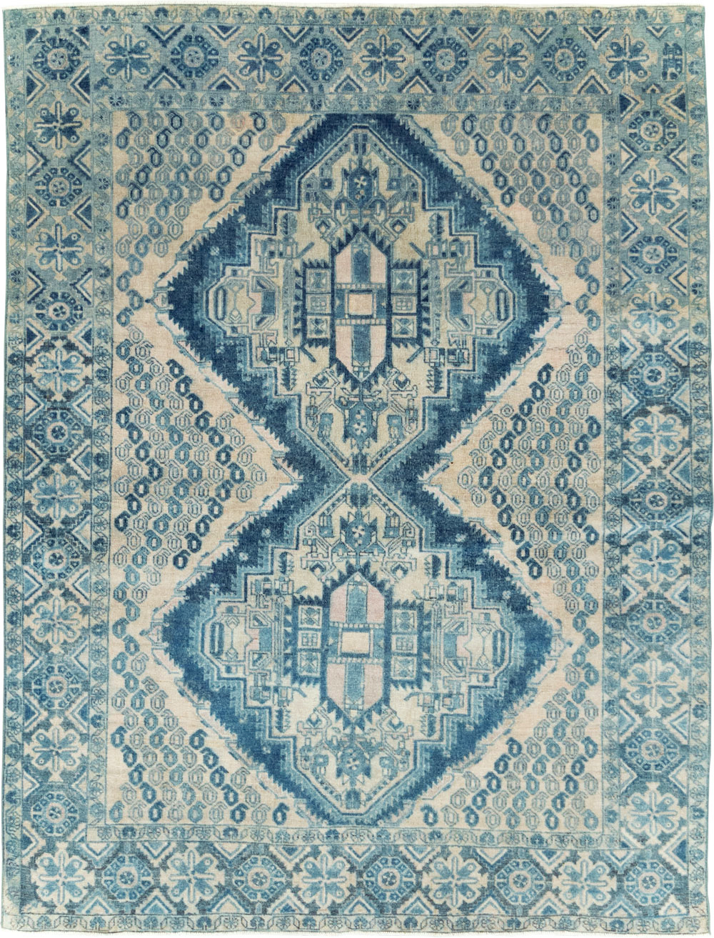 Vintage Persian Afshar Rug, No.29846 - Gsblank