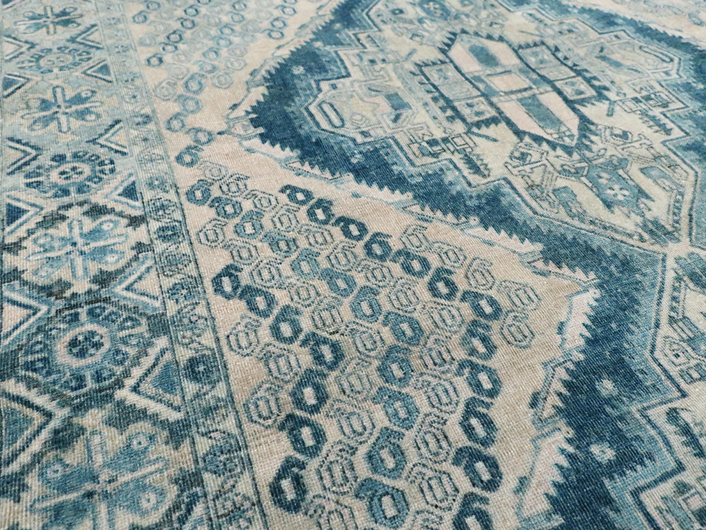 Vintage Persian Afshar Rug, No.29846 - Gsblank