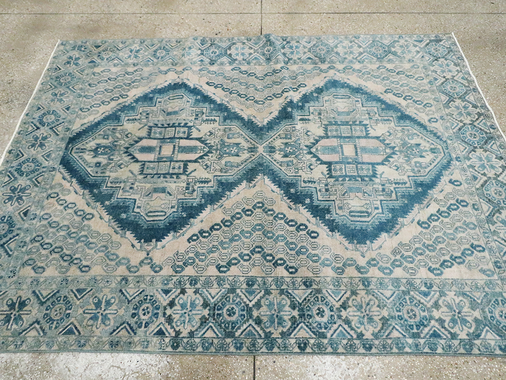 Vintage Persian Afshar Rug, No.29846 - Gsblank