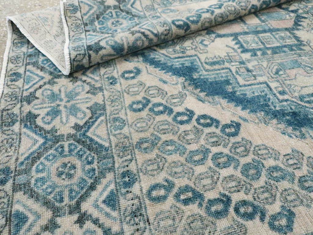 Vintage Persian Afshar Rug, No.29846 - Gsblank