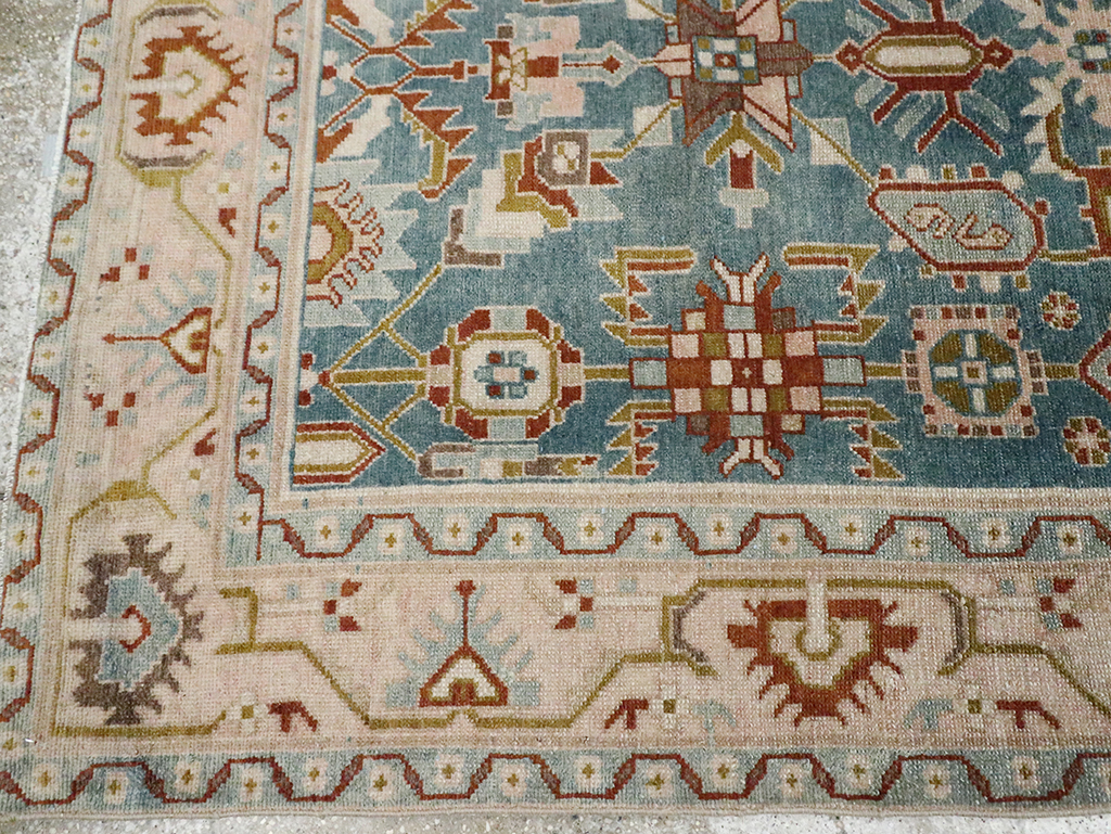 Vintage Persian Malayer Accent Rug, No.29849 - Gsblank