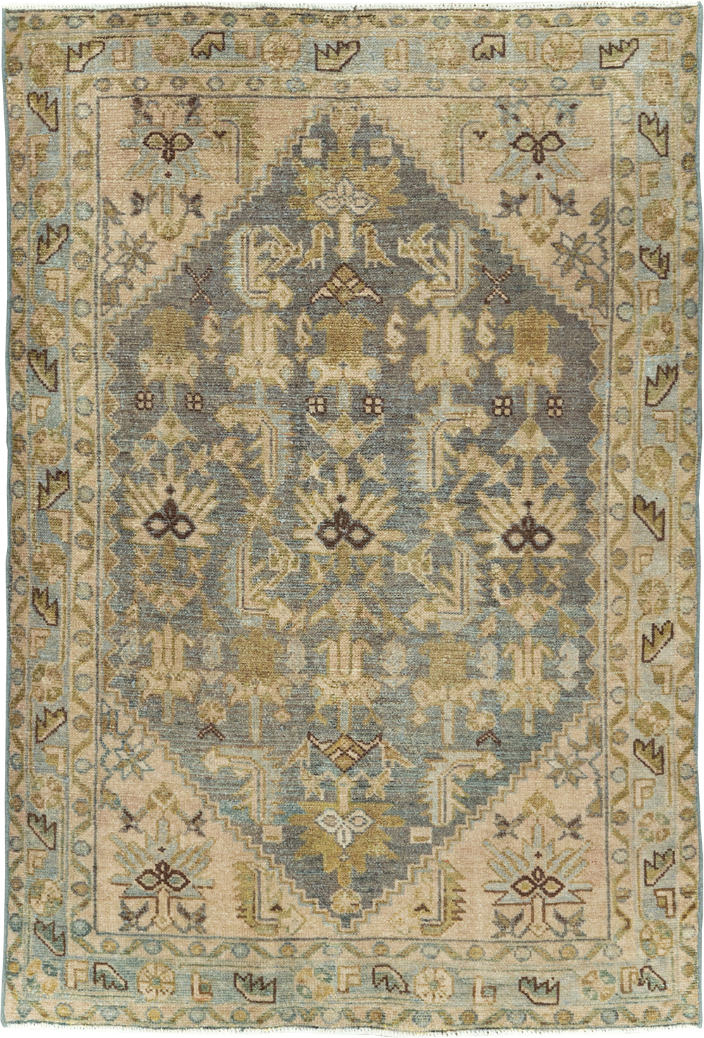 Vintage Persian Malayer Rug, No.29851 - Gsblank