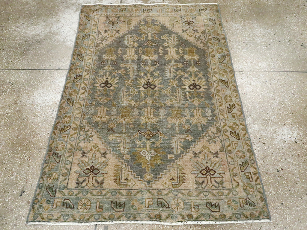 Vintage Persian Malayer Rug, No.29851 - Gsblank