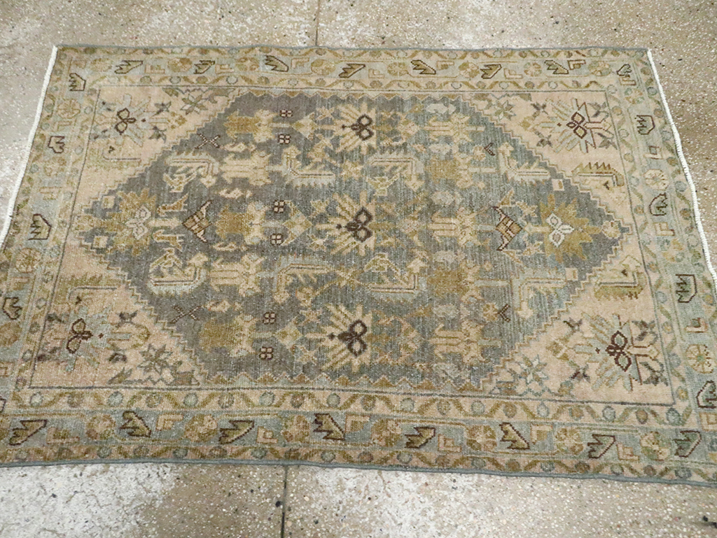 Vintage Persian Malayer Rug, No.29851 - Gsblank