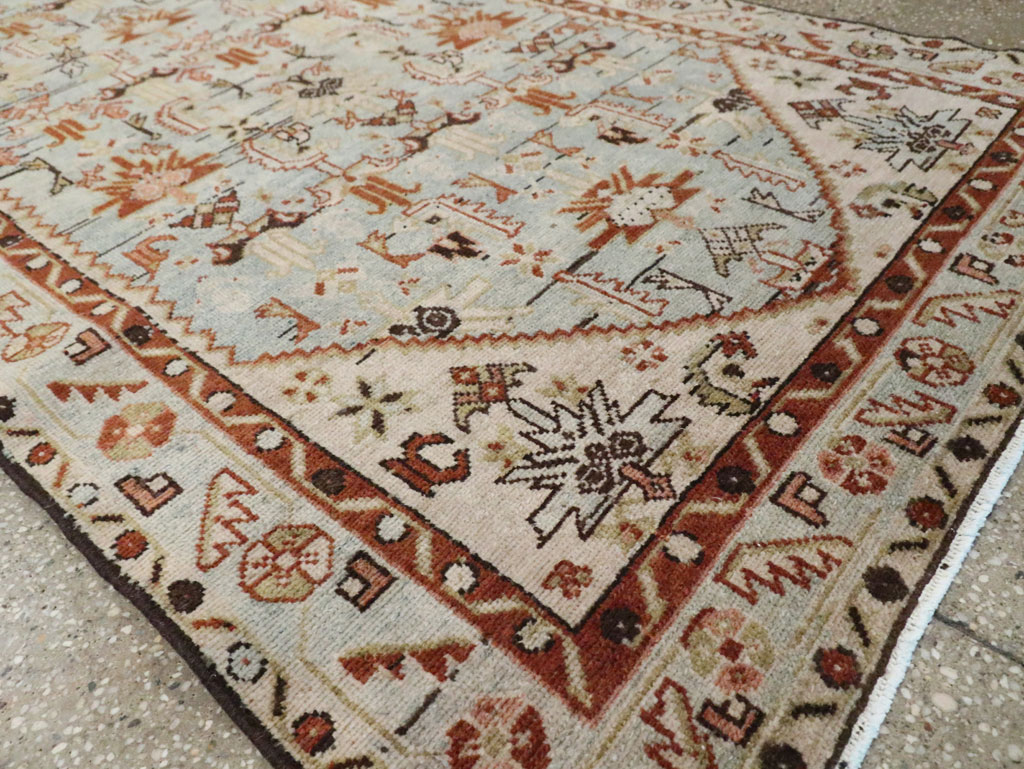 Vintage Persian Malayer Runner, No.29853 - Gsblank