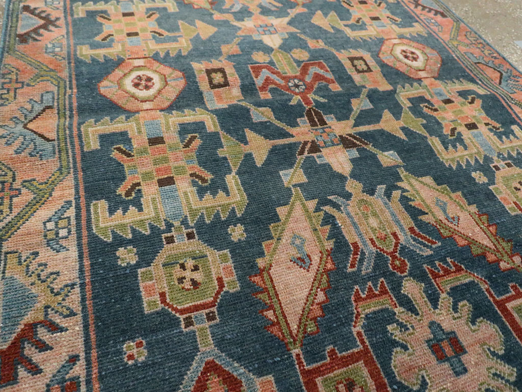 Vintage Persian Malayer Long Runner, No.29854 - Gsblank