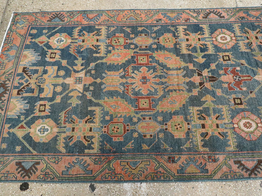Vintage Persian Malayer Long Runner, No.29854 - Gsblank